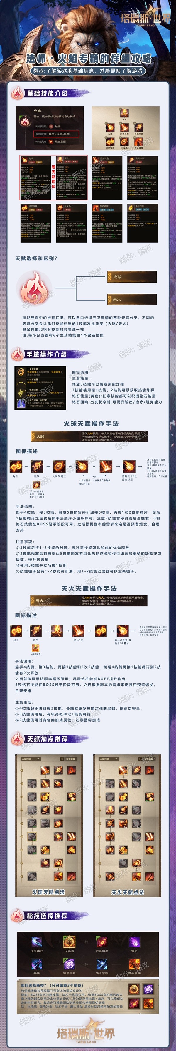 塔瑞斯世界法师双专精详细攻略