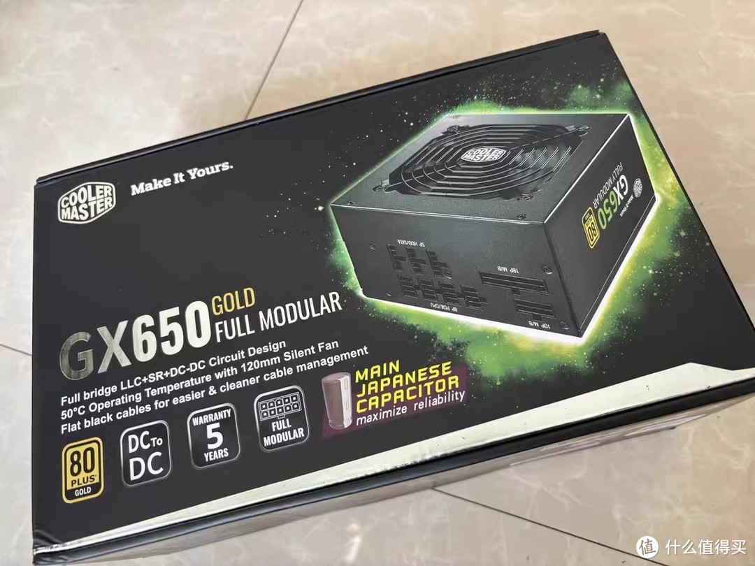 酷冷至尊 GX Gold 650W：日系电容，稳定高效之选