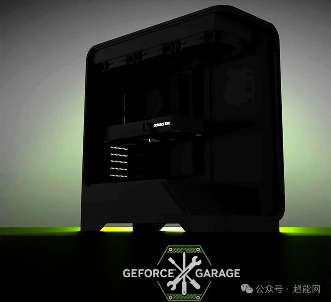 NVIDIA预告全新RTX 50显卡造型：前置双风扇和竖直的供电口