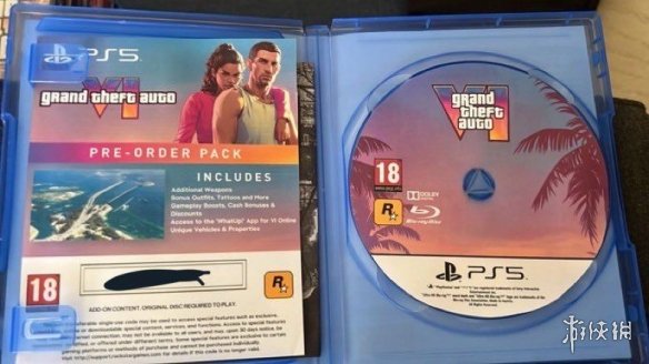 《GTA》粉丝自制《GTA6》PS5实体版：这也太逼真了吧