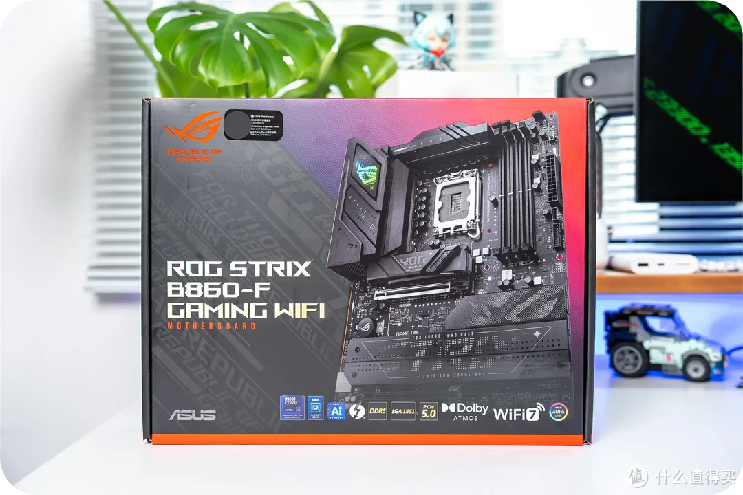 新品抢先看，华硕ROG STRIX B860-F GAMING WIFI主板开箱