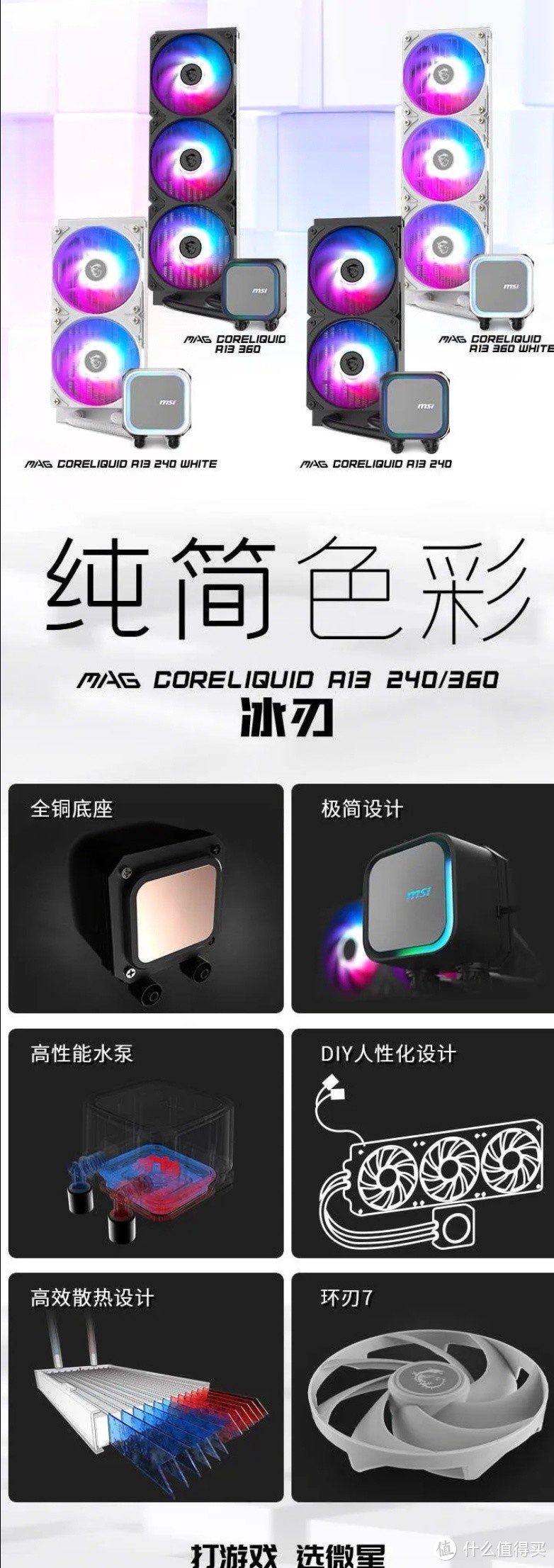 聊聊你想了解的微星Mag Coreliquid A13散热器